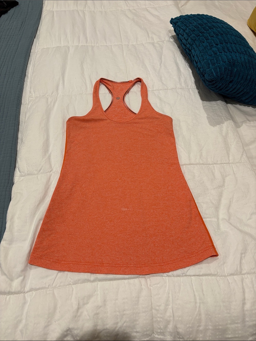 lululemon athletica Orange Racerback Tank